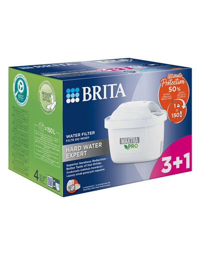 BRITA MAXTRA PRO Hard Water Expert 3+1 Wasserfilter (4 Stück)