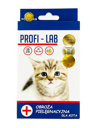 PCHEŁKA Obroża Profi-Lab dla kota 30 cm