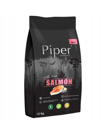 PIPER Hundetrockenfutter mit Lachs 12 kg