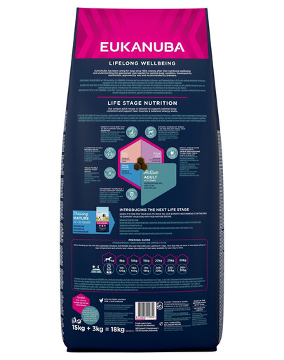 EUKANUBA Active Adult Medium Breed18 kg