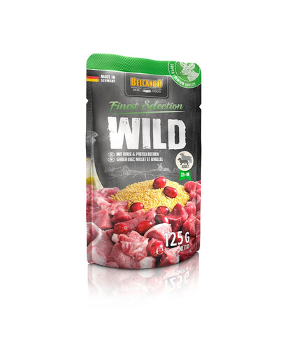 BELCANDO Wild mit Hirse & Preiselbeeren 12 x 125 g
