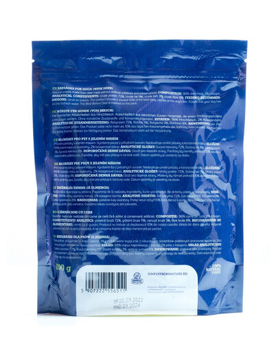 SIMPLY FROM NATURE Naturwürstchen mit Hirschfleisch 200 g