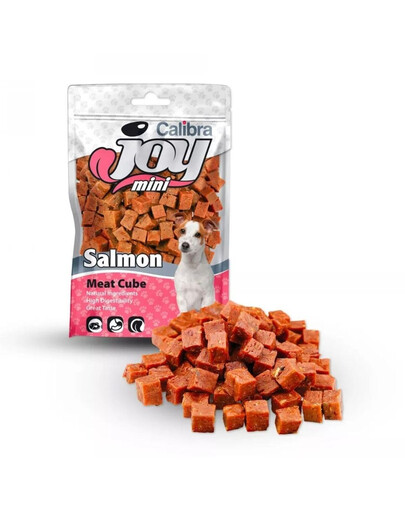 CALIBRA Dog Joy Mini Salmon Cube 70 g kleine Lachswürfel
