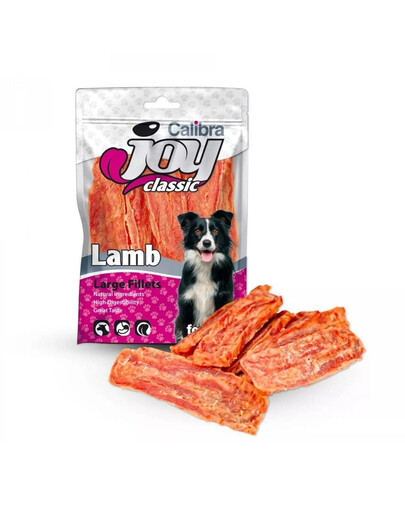 CALIBRA Dog Joy Classic Large Lamb Fillets 80 g große Lammfilets