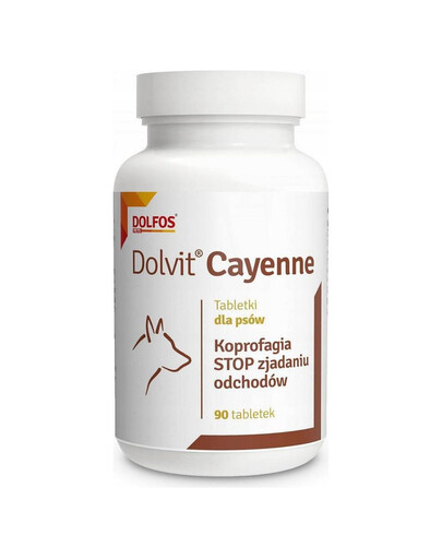 DOLFOS Dolvit Cayenne 90 Tabletten gegen Kot essen