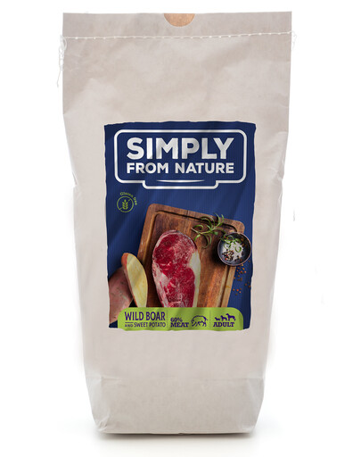 SIMPLY FROM NATURE Oven Baked Dog Food with wild boar Oven Baked Dog Food mit Wildschwein 1,2 kg