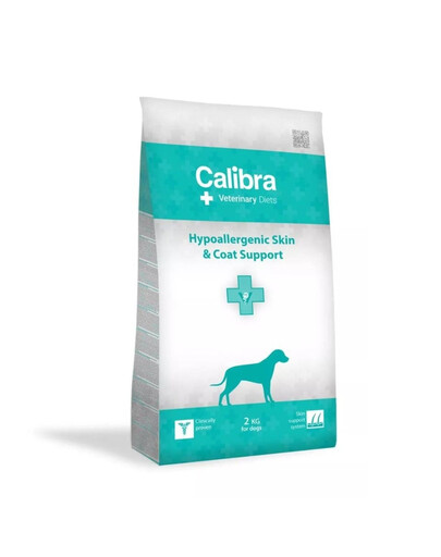 CALIBRA Veterinary Diet Dog Hypoallergenic Skin&Coat Support 2 kg