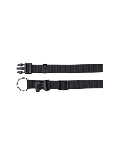TRIXIE Halsband classic 40-65 cm / 25 mm schwarz