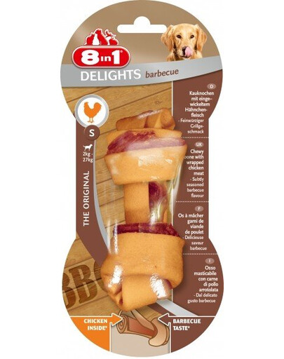8in1 Kauknochen Delights Barbecue S