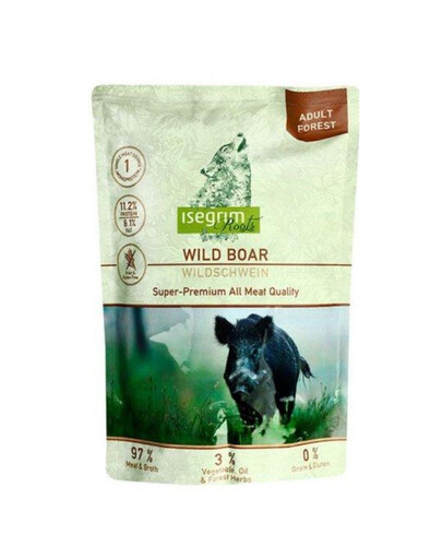 ISEGRIM Adult Forest Roots Wildschwein und Pastinake 410 g