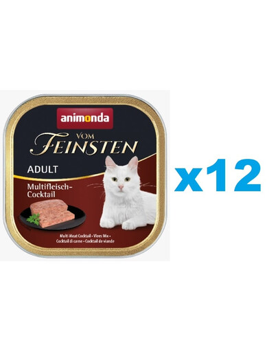 ANIMONDA Vom Feinsten MULTI-FLEISCHCOCKTAIL 12 x 100 g