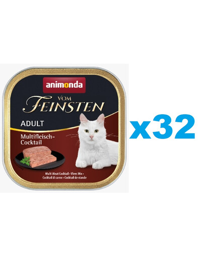 ANIMONDA Vom Feinsten Adult Multi-Fleisch-Cocktail 32x100 g
