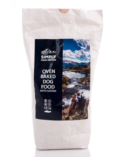 SIMPLY FROM NATURE Ofengebackenes Hundefutter Wels 1,2 kg