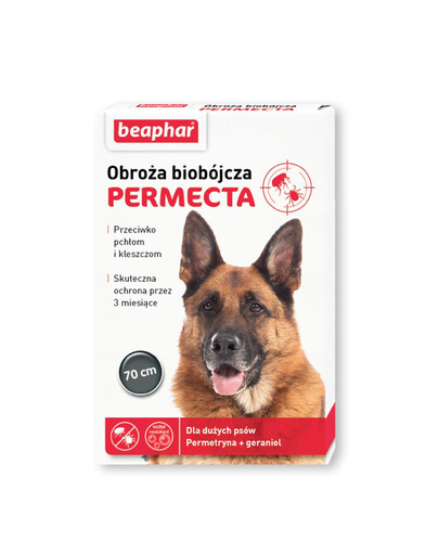 BEAPHAR Permecta Dog L Halsband für große Hunde 70 cm
