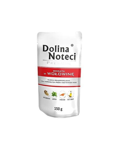 DOLINA NOTECI Premium mit Rind 150g