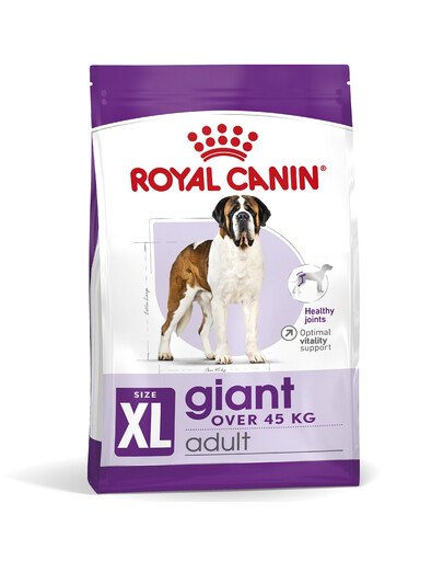 ROYAL CANIN GIANT Adult Trockenfutter für sehr große Hunde 15 kg + 3 kg gratis