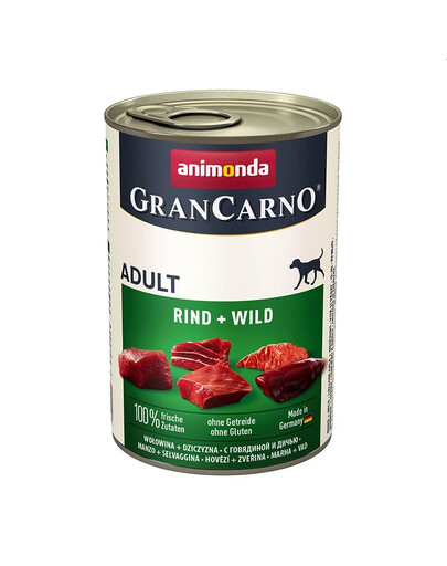 ANIMONDA GranCarno Original Adult Rind + Wild 400 g