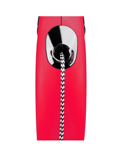 FLEXI Leine New Classic M Schnur 8 m Rot Bis zu 20 kg