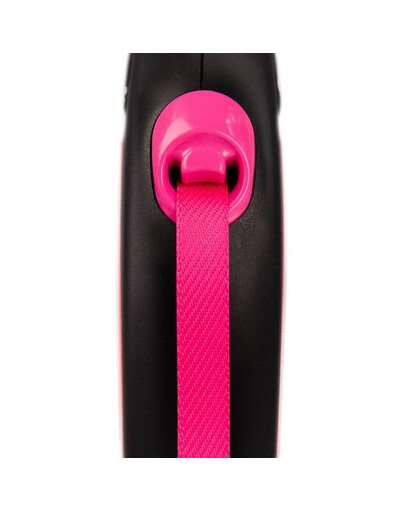 FLEXI New Neon S Gurtleine 5 m Pink