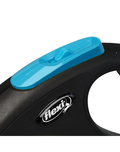 FLEXI New Neon S Gurtleine 5 m Blau