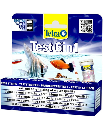TETRA Test 6in1 Wassertest 10 St