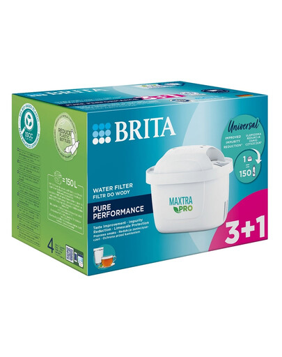 BRITA MAXTRA PRO Pure Performance 3+1 Wasserfilter (4 Stück)