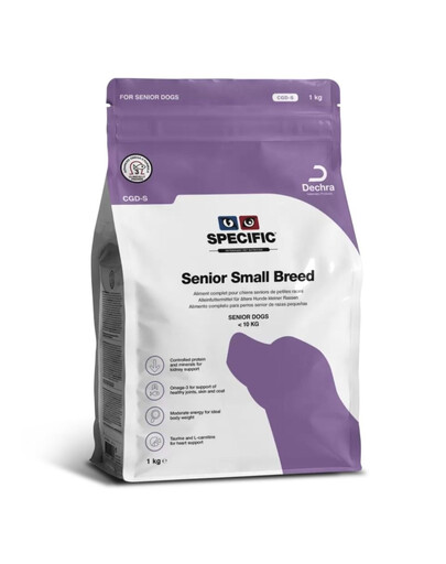 SPECIFIC Dog CGD-S Senior Small Breed: Senior Hundefutter für kleine Rassen 1 kg