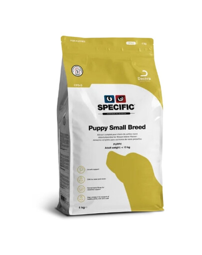 SPECIFIC Dog CPD-S Puppy Small Breed: Welpenfutter für kleine Rassen 4 kg