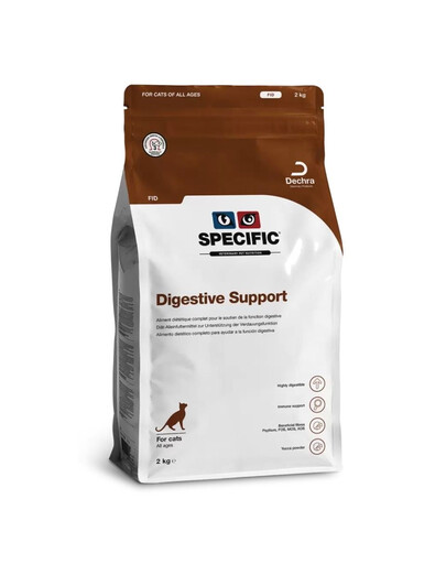 SPECIFIC Cat FID Digestive Support: Trockenfutter für Kätzchen und erwachsene Katzen mit Magen-Darm-Problemen 2 kg
