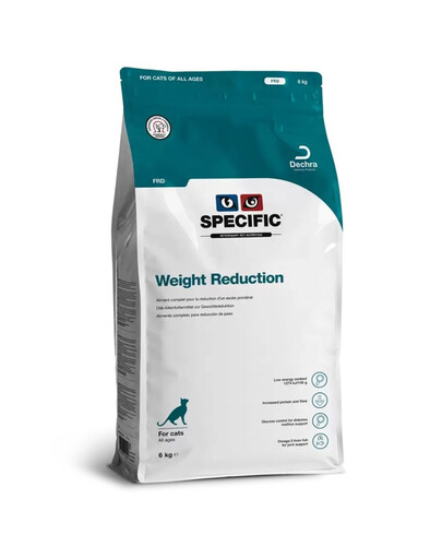 SPECIFIC Cat FRD Weight Reduction: Trockenfutter für übergewichtige Katzen 6kg