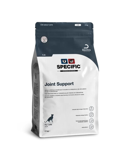 SPECIFIC Cat FJD Joint Support: Trockenfutter für ausgewachsene Katzen zur Unterstützung der Gelenkgesundheit 2kg