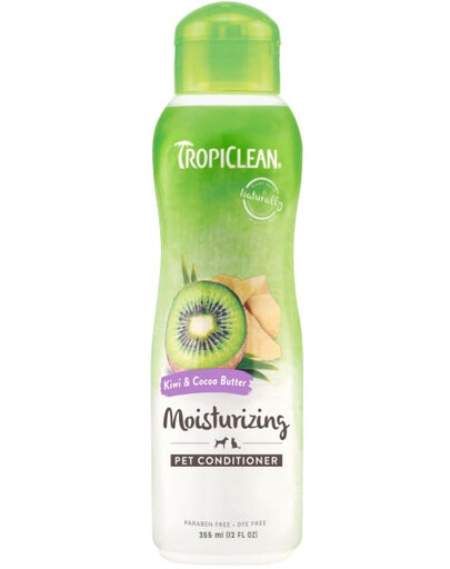 TROPICLEAN Kiwi Cocoa Butter Moisturizing Conditioner 355ml