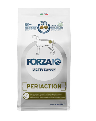 FORZA 10 Perianal Active Nutrazeutische Diät für Hunde mit Analdrüsenproblemen 4 kg