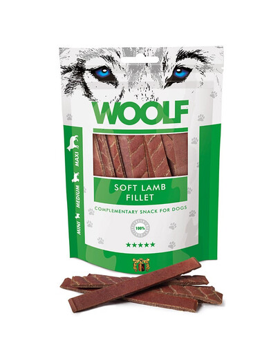 WOOLF Soft Lamb Fillet 100g weiche Lammstreifen
