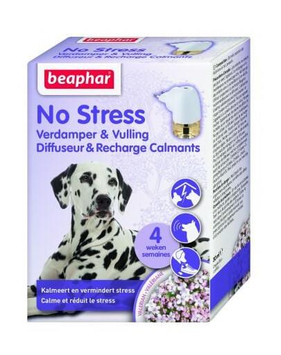 BEAPHAR No Stress Diffusor und Kartusche Verhaltensaromatisierer für Hunde 30 ml