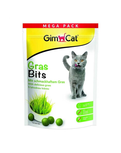 GIMCAT Tasty Tabs GrassBits 425g