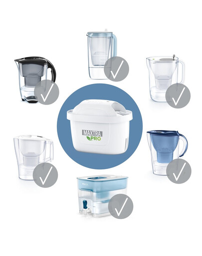 BRITA MAXTRA PRO Hard Water Expert 3+1 Wasserfilter (4 Stück)