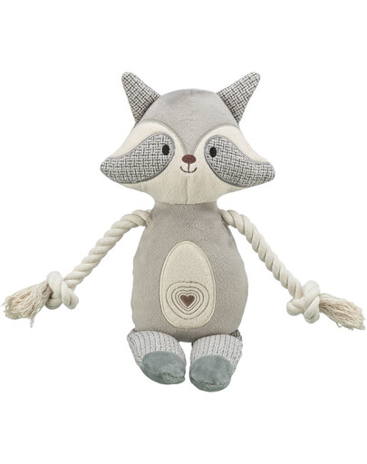 TRIXIE Waschbär Plüschtier für Hunde