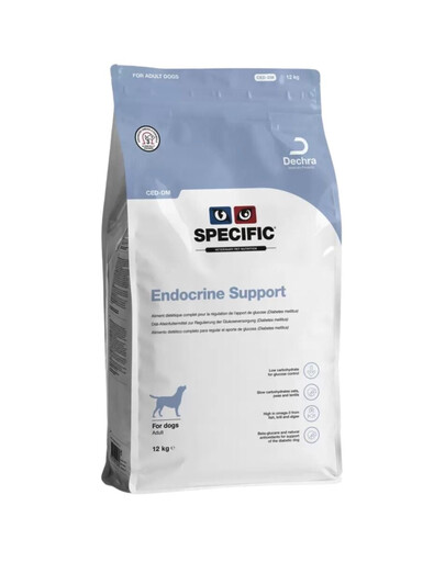 SPECIFIC Dog CED-DM Endocrine Support: Diabetiker-Hundefutter 12 kg