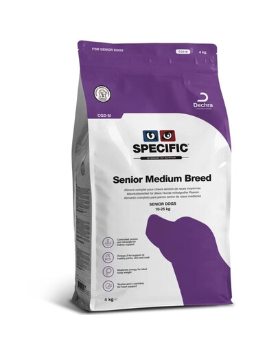 SPECIFIC Dog CGD-M Senior Medium Breed: Senior-Hundefutter für mittelgroße Rassen 4 kg