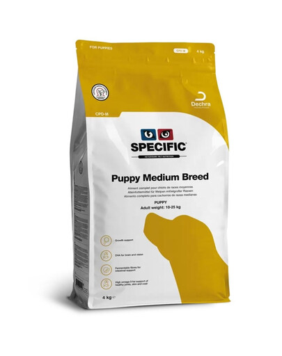 SPECIFIC Dog CPD-M Puppy Medium Breed: Welpenfutter für mittelgroße Rassen 4 kg
