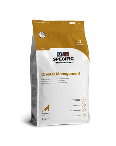 SPECIFIC Cat FCD Crystal Management: Anti-Struvit-Futter für Katzen 7 kg