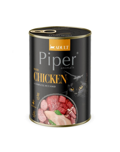 DOLINA NOTECI PIPER Huhn Nassfutter für Katzen 400g