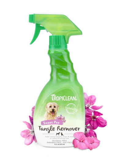 TROPICLEAN Tangle Remover Spray 473ml Haar- und Fellbürstenspray für Hunde und Katzen