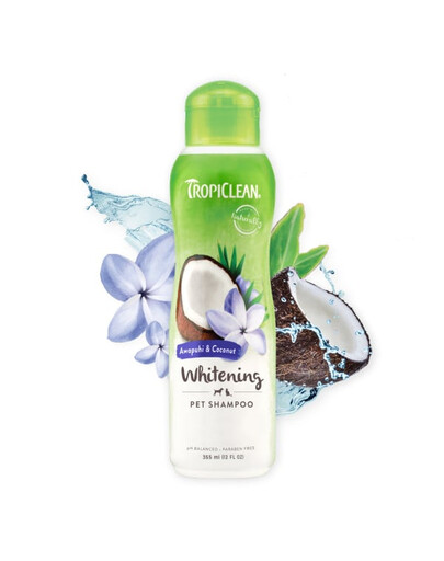 TROPICLEAN Awapuhi & Coconut Whitening Shampoo 355ml