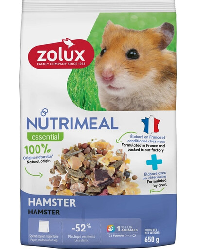 ZOLUX Nutrimeal Futtermischung für Hamster 650g