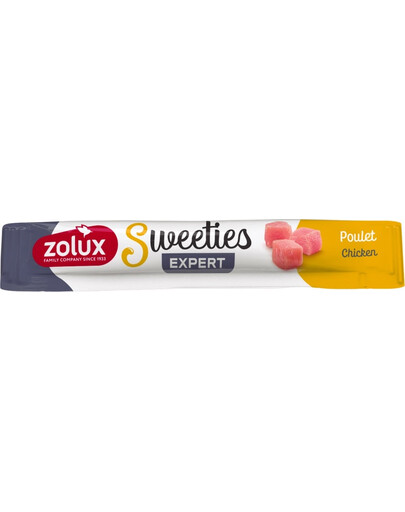 ZOLUX SWEETIES Creme Katzenleckerli mit Huhn 14 g