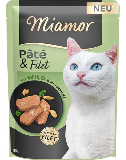 MIAMOR Pate and Filet with Game 85 g