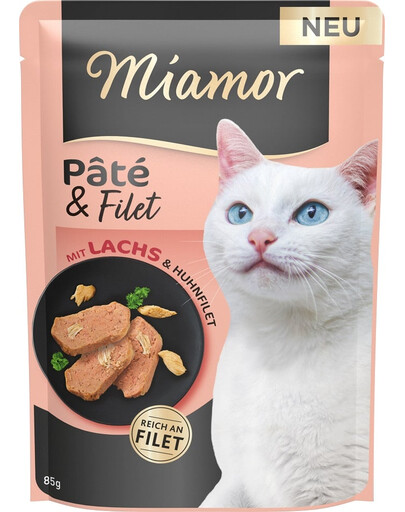 MIAMOR Pate and Filet with Salmon 85 g