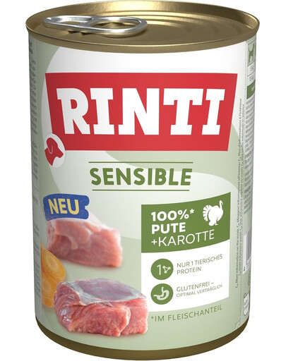 RINTI Sensible Putenfleisch mit Karotten 400 g